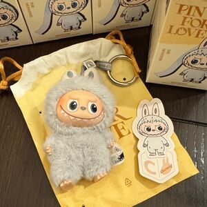 ❌SOLD❌ Pin For Love Vinyl Plush “C” Pendant